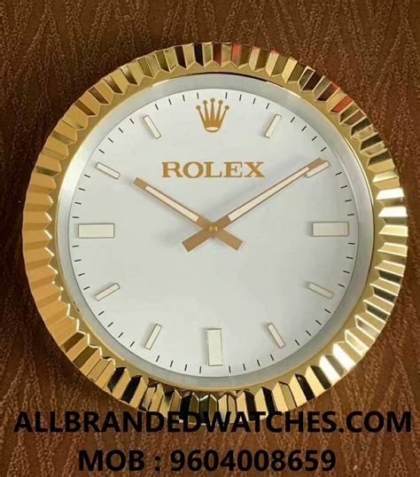 rolex wall clock